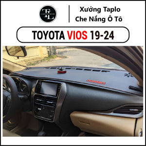 Thảm taplo xe Toyota Vios 2019-2024 - Nhung Cừu Cao Cấp - Tl Auto