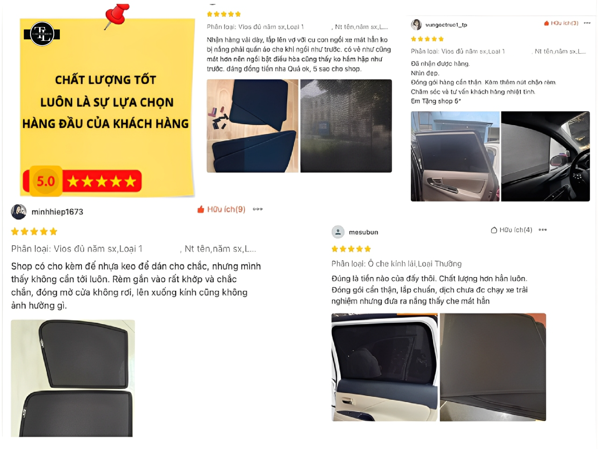 Rèm Che Nắng Ô Tô