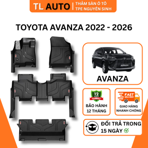 Thảm lót sàn tpe toyota avanza