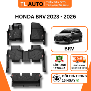 Thảm lót sàn ô tô TPE Honda Brv