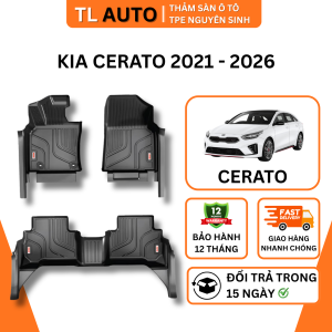 Thảm lót sàn ô tô TPE Kia Cerato