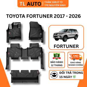 Thảm lót sàn ô tô TPE Toyota Fortuner