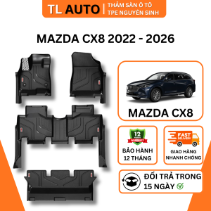 Thảm lót sàn ô tô TPE Mazda Cx8