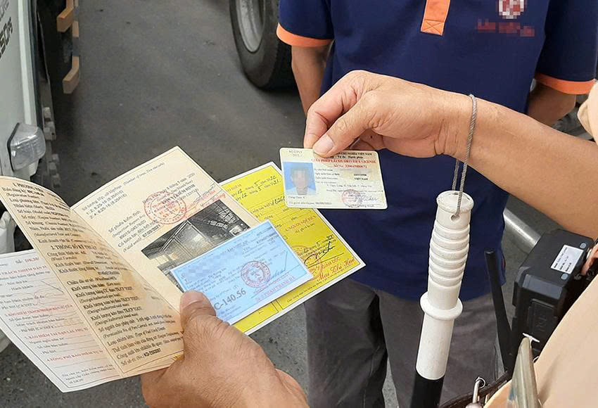 giấy tờ xe ô tô