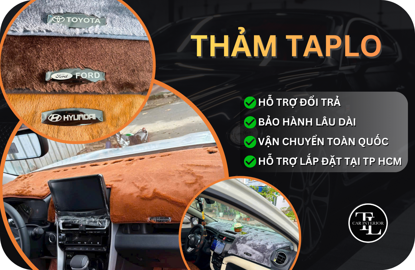 Thảm taplo fiber