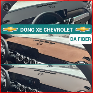Thảm taplo da Fiber Chevrolet bền đẹp, chuẩn form từng dòng xe
