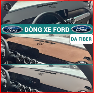 Thảm taplo da Fiber Ford bền đẹp, chuẩn form từng dòng xe
