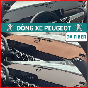 Thảm taplo da Fiber Peugeot bền đẹp, chuẩn form từng dòng xe